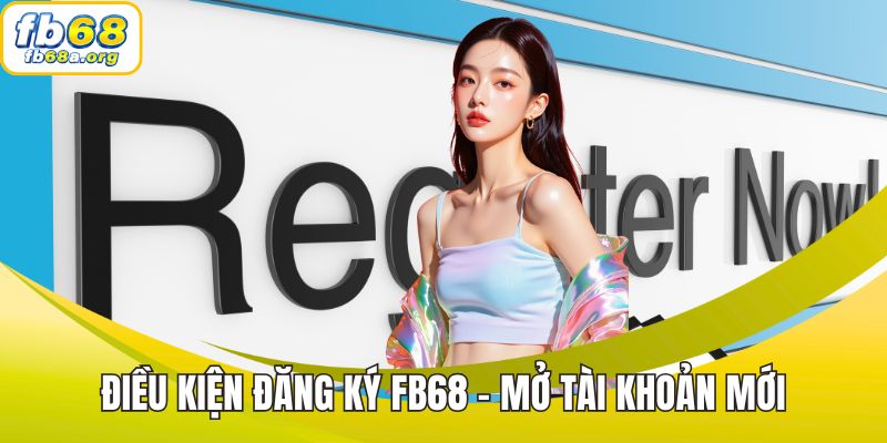 ĐIều kiện đăng ký FB68 - Mở tài khoản mới