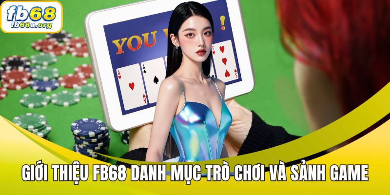 Giới thiệu FB68: Hệ thống danh mục trò chơi và sảnh game cá cược